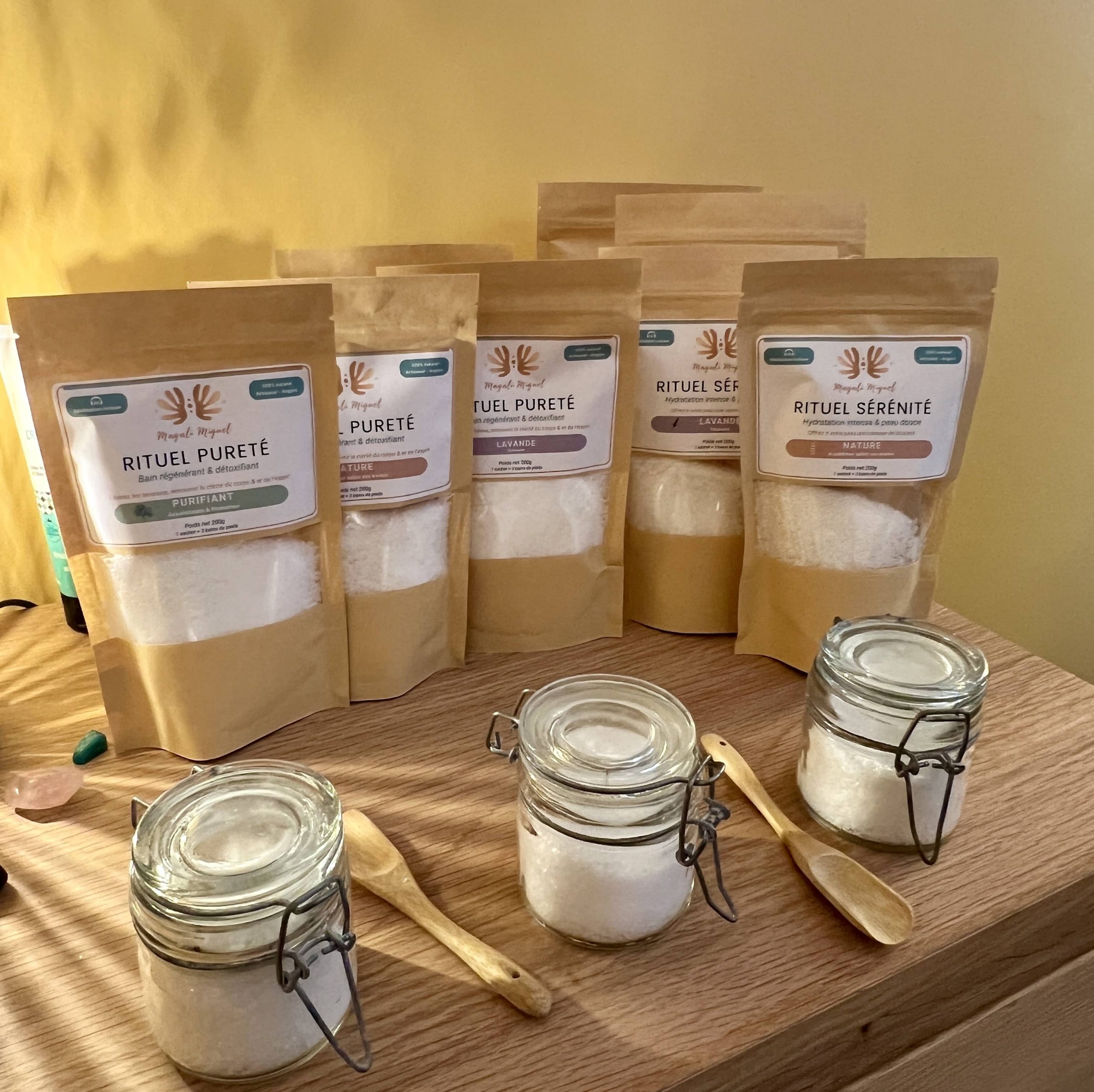 Sels de bain Rituels Pureté & Sérénité – Magali Miguel