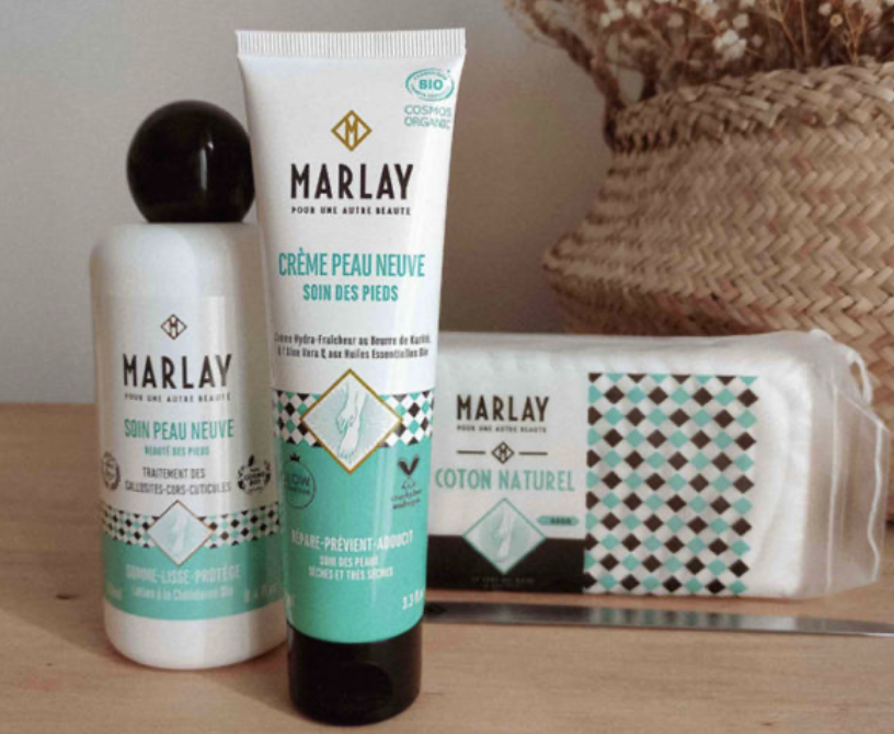 Soin Marlay douceur des pieds – exfoliation naturelle