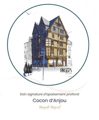 Logo Soin Cocon d'Anjou par Magali Miguel